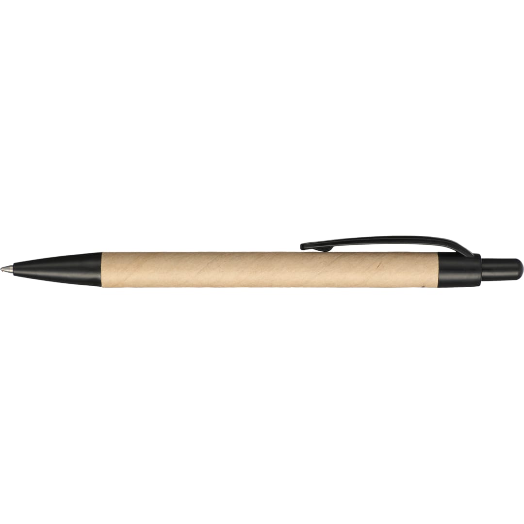 Bullet Recycled Paper Gel Pen - SM-5263 Natural