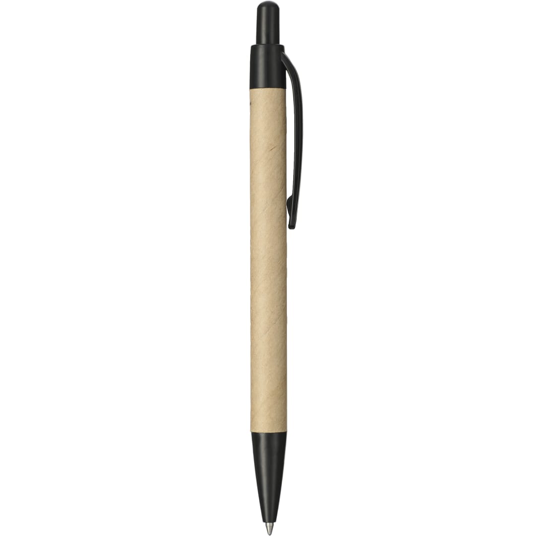 Bullet Recycled Paper Gel Pen - SM-5263 Natural