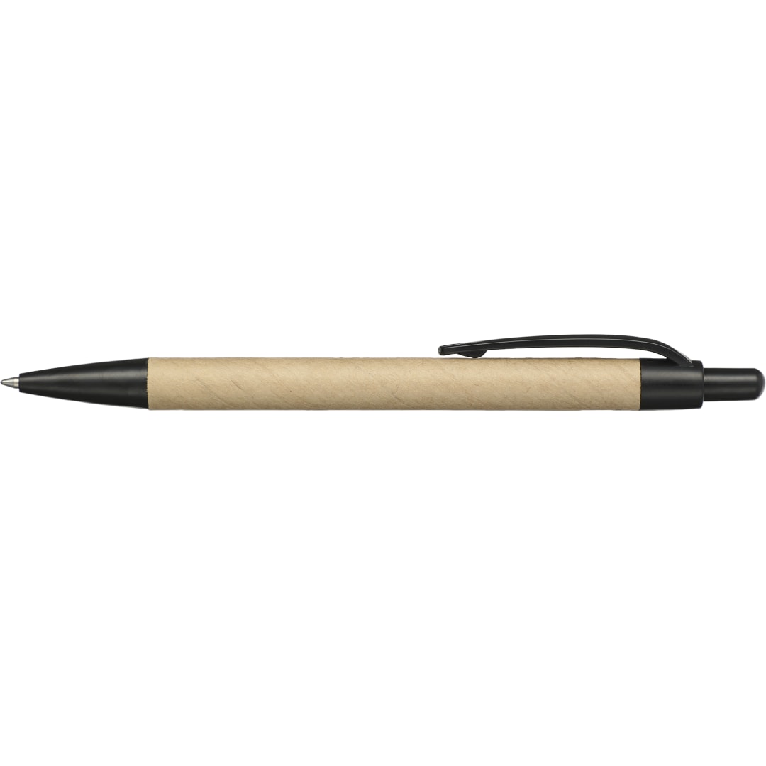 Bullet Recycled Paper Gel Pen - SM-5263 Natural