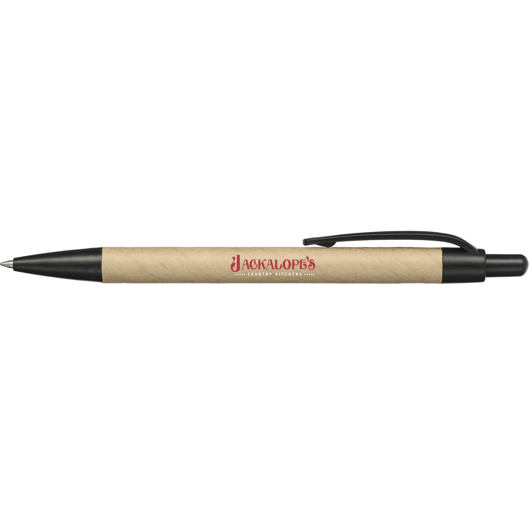 Bullet Recycled Paper Gel Pen - SM-5263 Natural