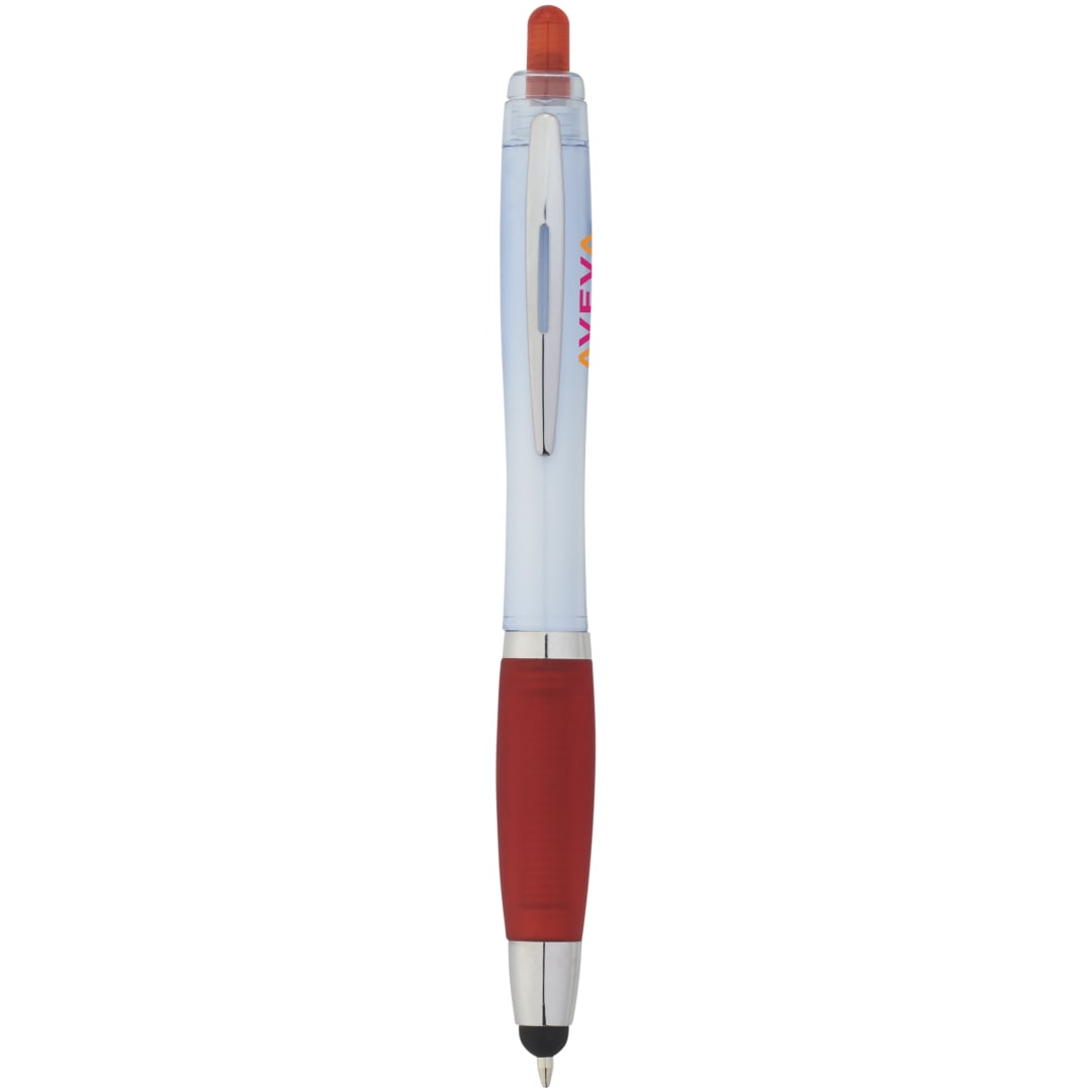 Bullet Nash RPET Gel Stylus Pen - SM-5264 Red