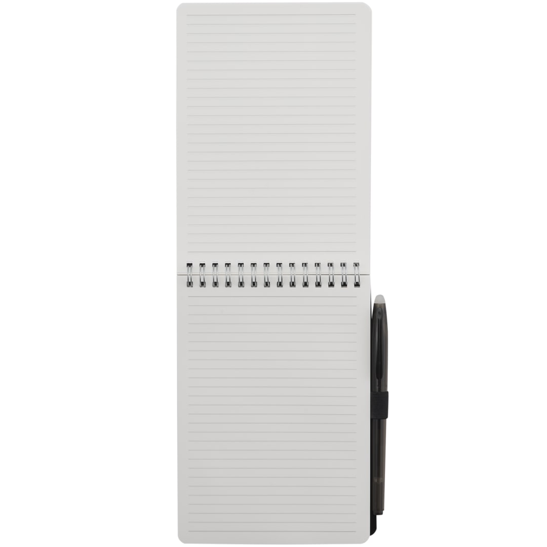 Bullet 5” x 7” Mineral Stone Field Reporter Notebook w/Pe - SM-5266 Black