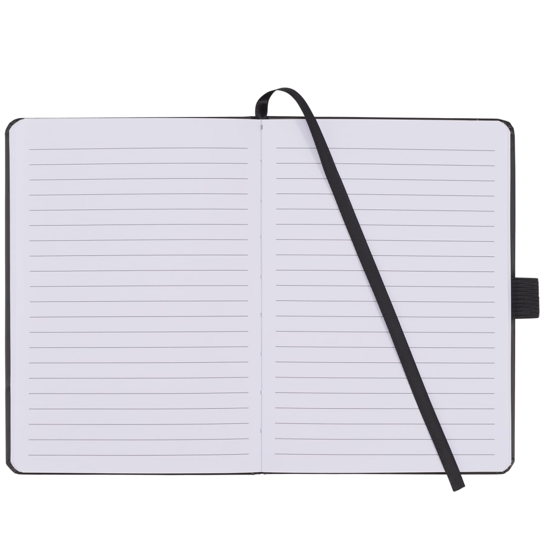 Bullet FSC&#174; Recycled 5” x 7” Prism Notebook - SM-5269 Black