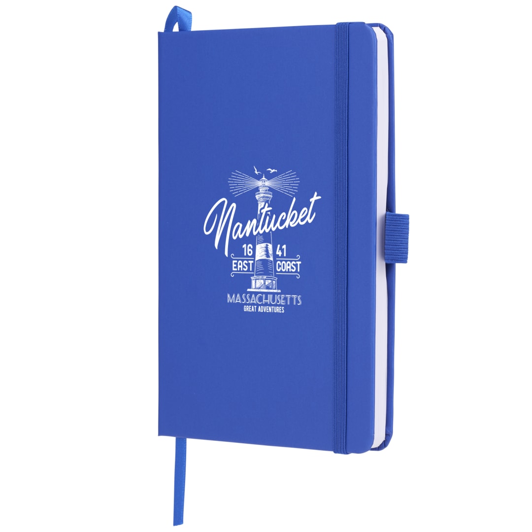 Bullet FSC&#174; Recycled 5” x 7” Prism Notebook - SM-5269 Blue