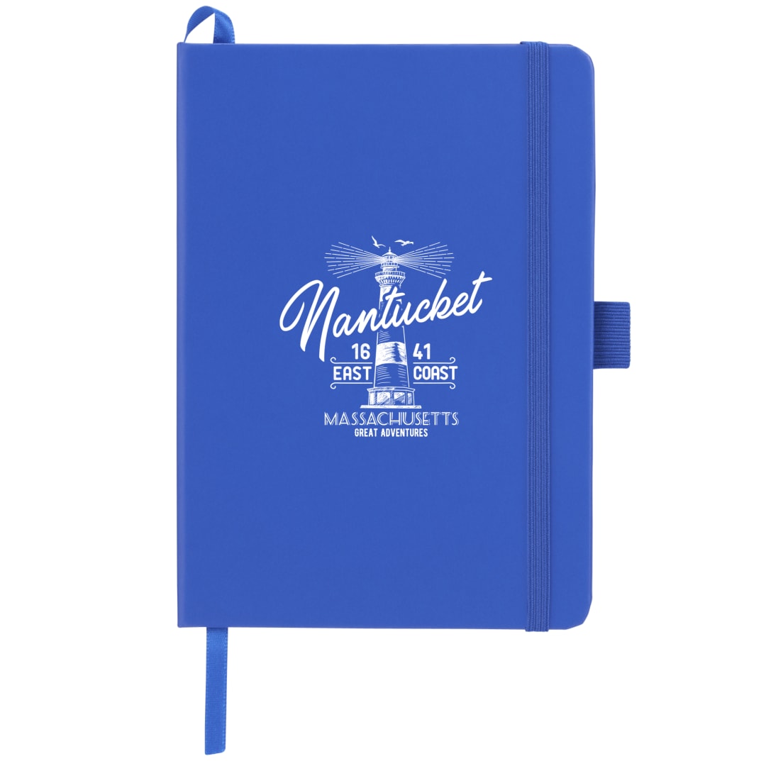 Bullet FSC&#174; Recycled 5” x 7” Prism Notebook - SM-5269 Blue