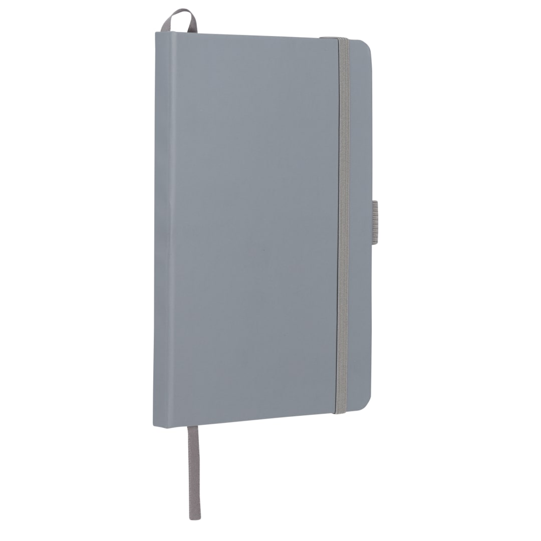 Bullet FSC&#174; Recycled 5” x 7” Prism Notebook - SM-5269 Gray