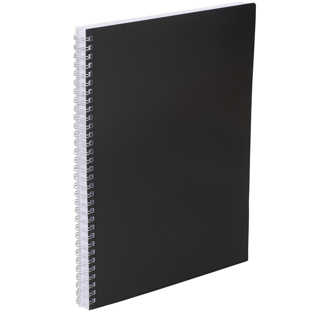 Bullet FSC&#174; Mix 8.5&quot; x 11&quot; Remark 1-subject Notebook - SM-5271 Black