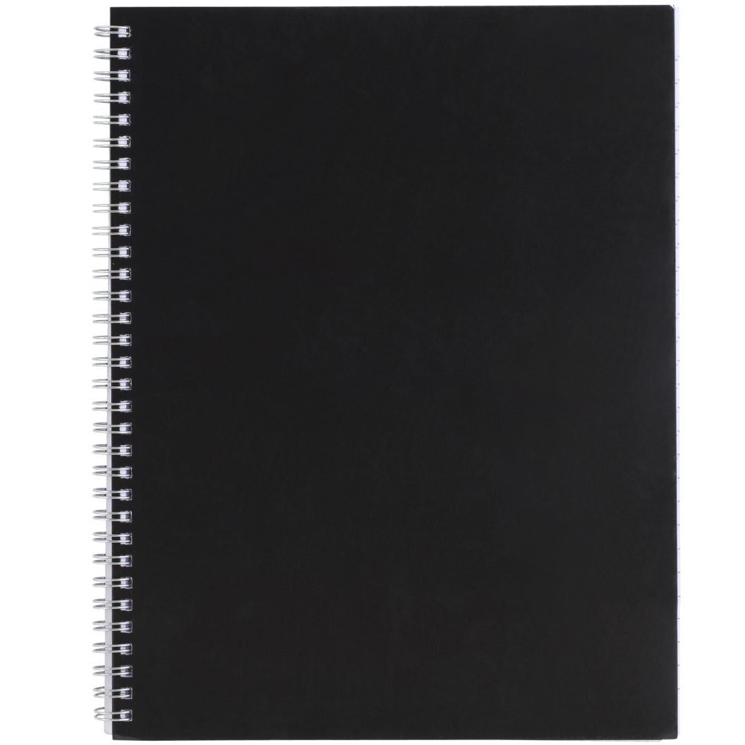 Bullet FSC&#174; Mix 8.5&quot; x 11&quot; Remark 1-subject Notebook - SM-5271 Black