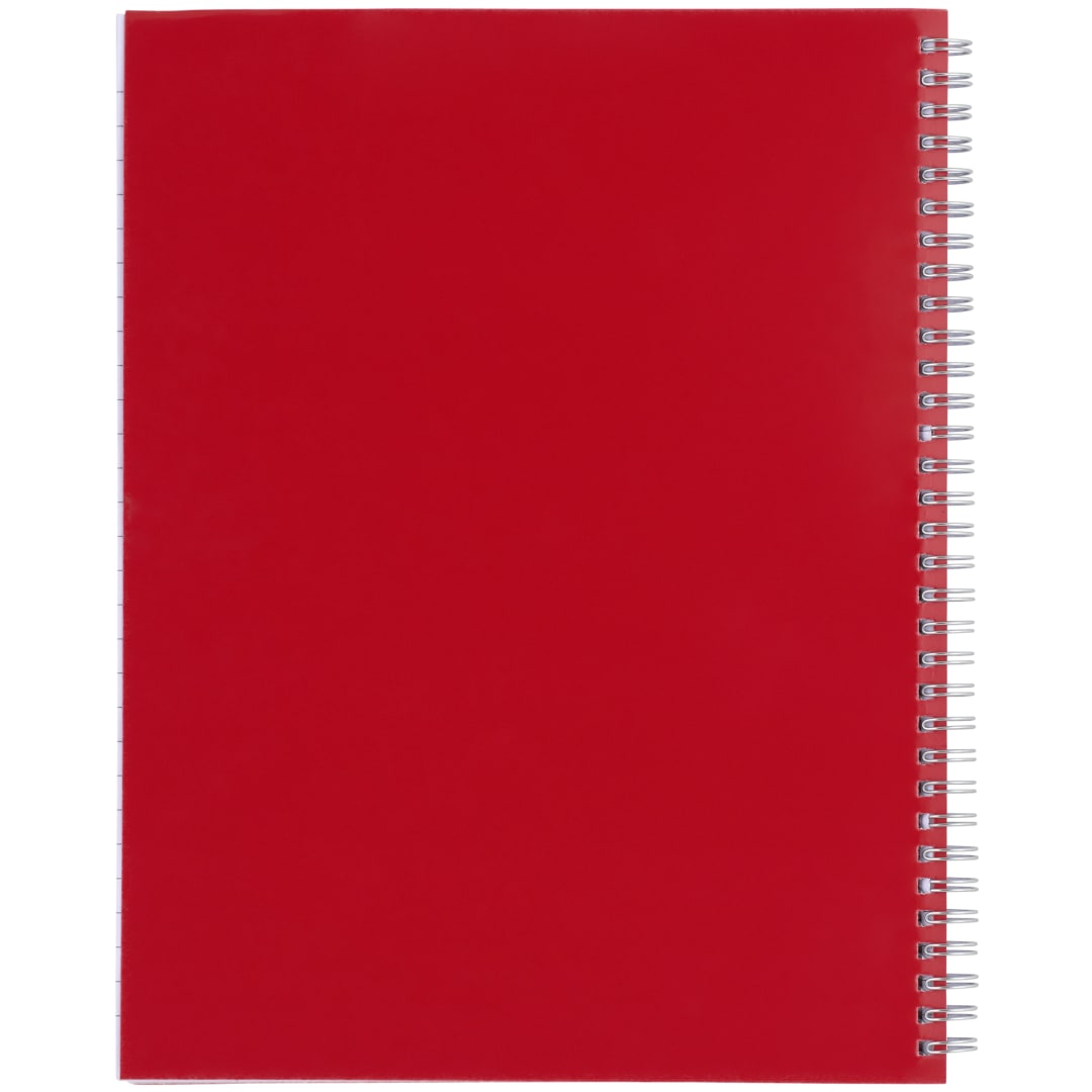 Bullet FSC&#174; Mix 8.5&quot; x 11&quot; Remark 1-subject Notebook - SM-5271 Red