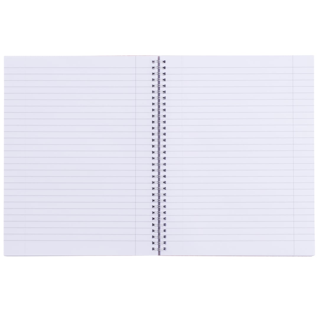 Bullet FSC&#174; Mix 8.5&quot; x 11&quot; Remark 1-subject Notebook - SM-5271 Red