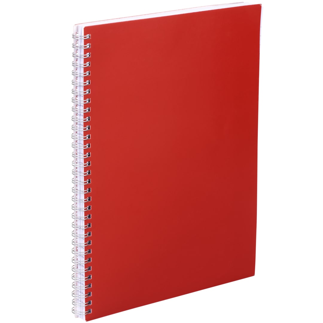 Bullet FSC&#174; Mix 8.5&quot; x 11&quot; Remark 1-subject Notebook - SM-5271 Red