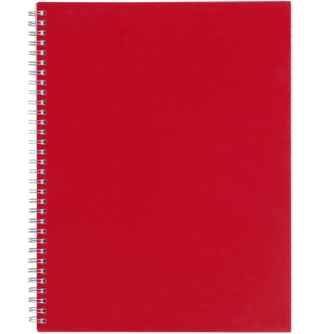 Bullet FSC&#174; Mix 8.5&quot; x 11&quot; Remark 1-subject Notebook - SM-5271 Red