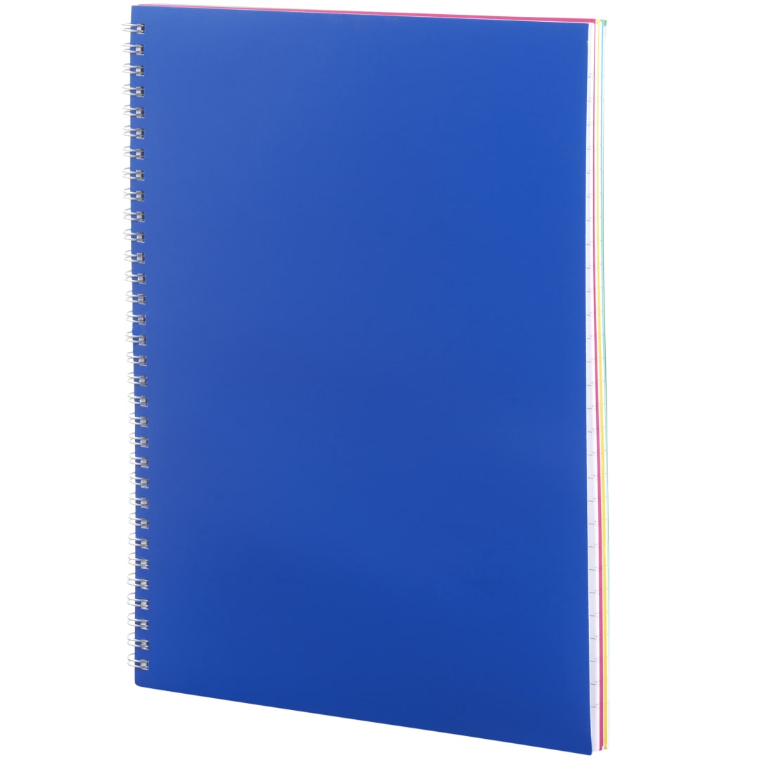 Bullet FSC&#174; Mix 8.5&quot; x 11&quot; Remark 5-subject Notebook - SM-5272 Blue