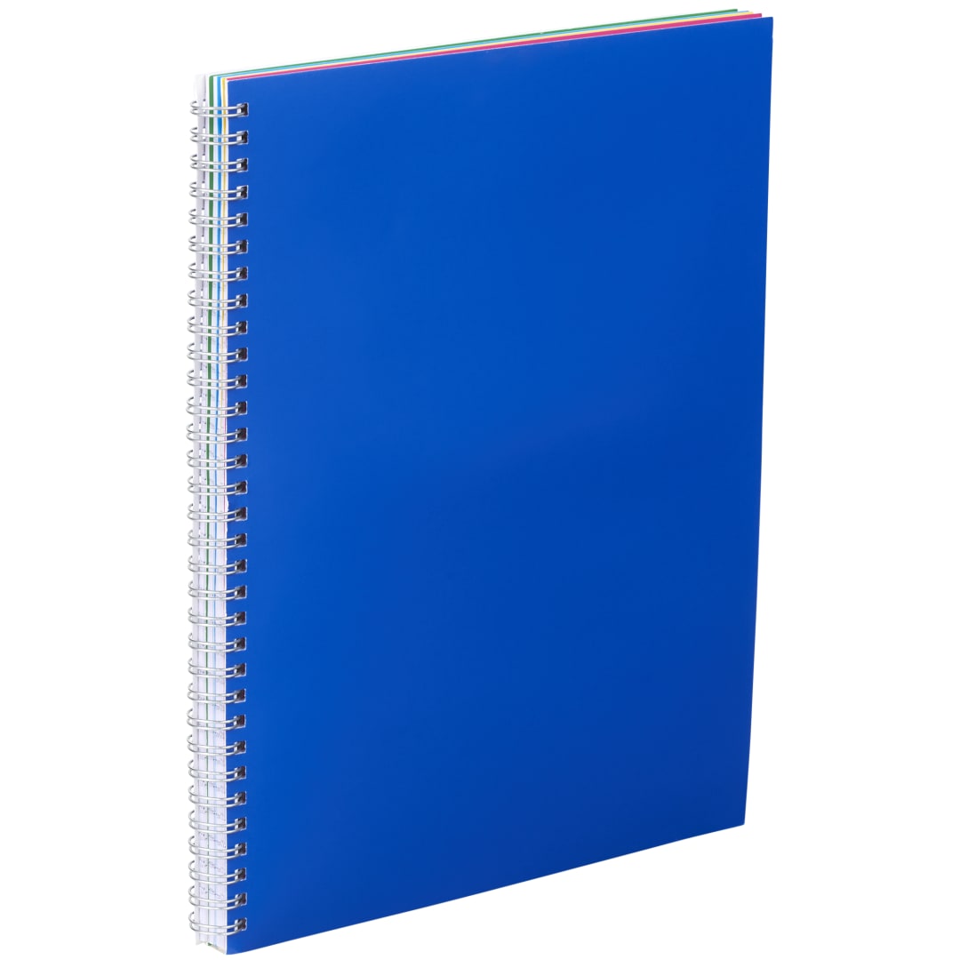 Bullet FSC&#174; Mix 8.5&quot; x 11&quot; Remark 5-subject Notebook - SM-5272 Blue