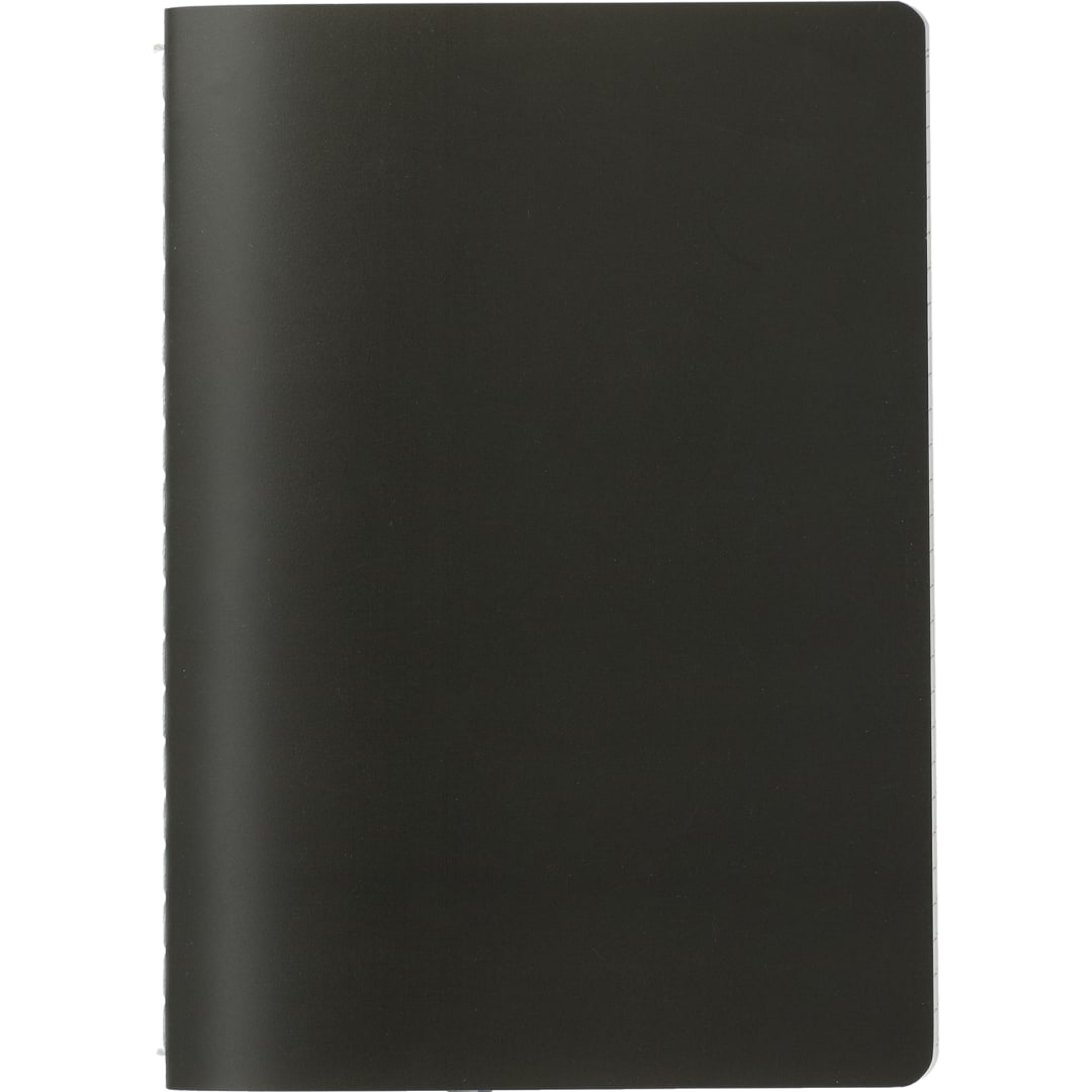 Bullet 5” x 7” Mineral Stone Field Bound Notebook - SM-5277 Black