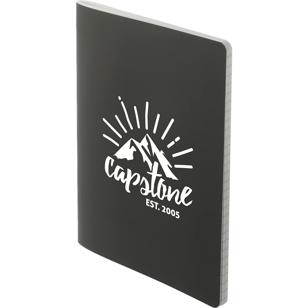5” x 7” Mineral Stone Field Bound Notebook - SM-5277 Black