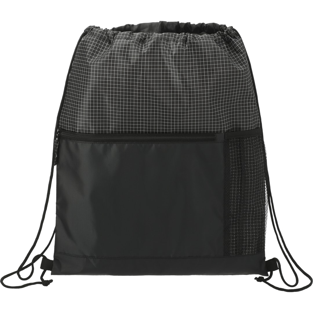 Grid Drawstring - SM-5929 Black