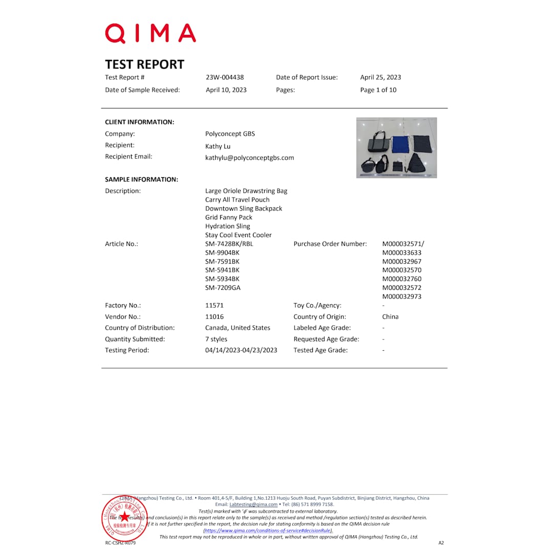 Grid Fanny Pack - SM-5941 Black