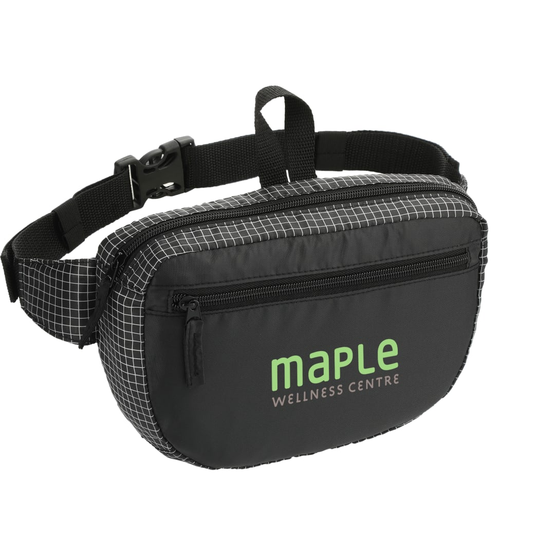 Grid Fanny Pack - SM-5941 Black