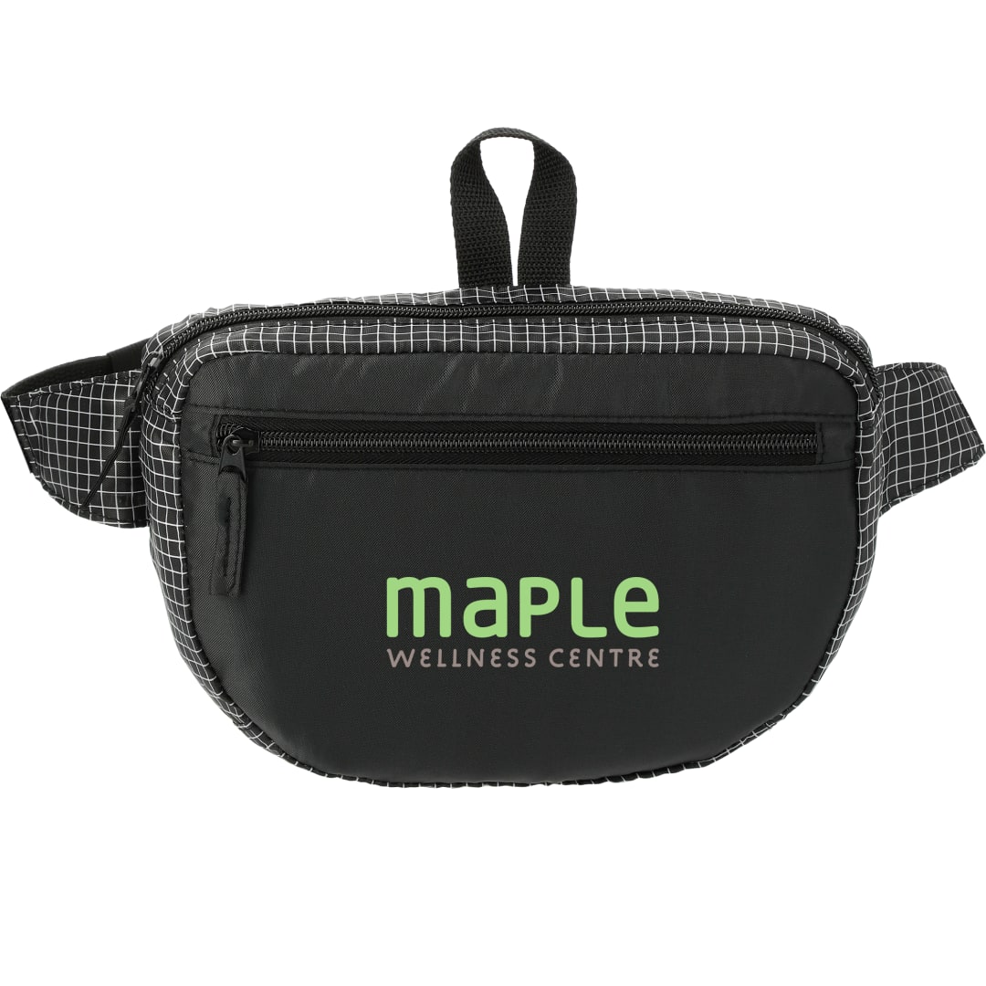 Grid Fanny Pack - SM-5941 Black