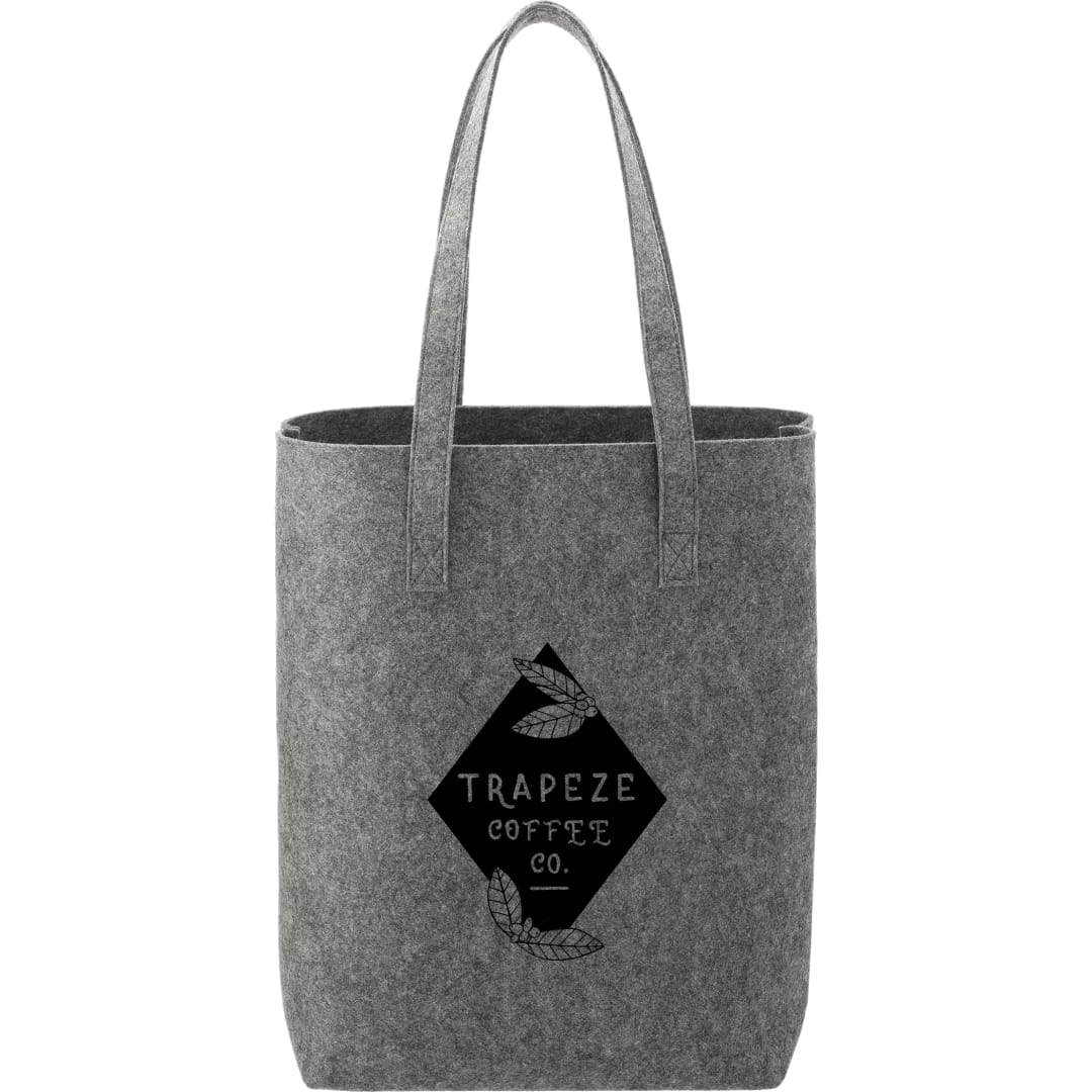 Recycled Felt Shopper Tote - SM-5945 Gray