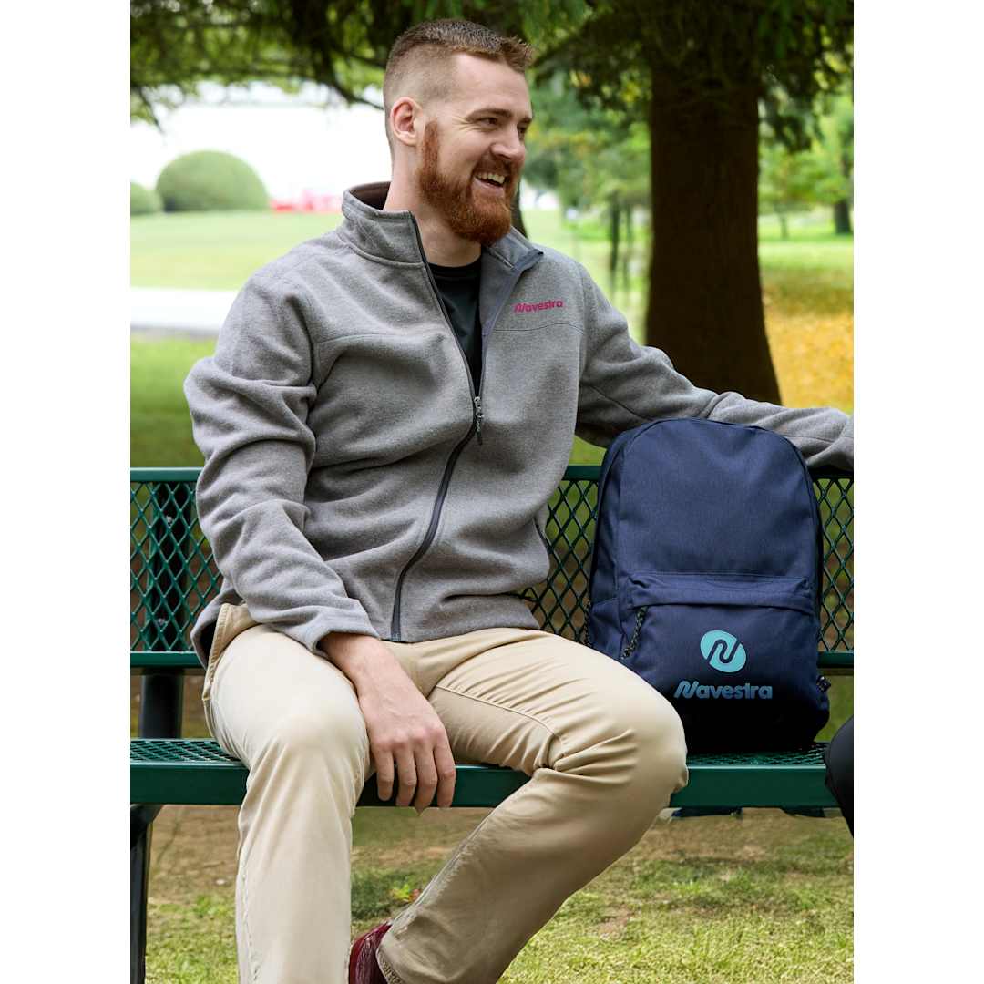 Vila Recycled 15" Computer Backpack - SM-5954 Blue