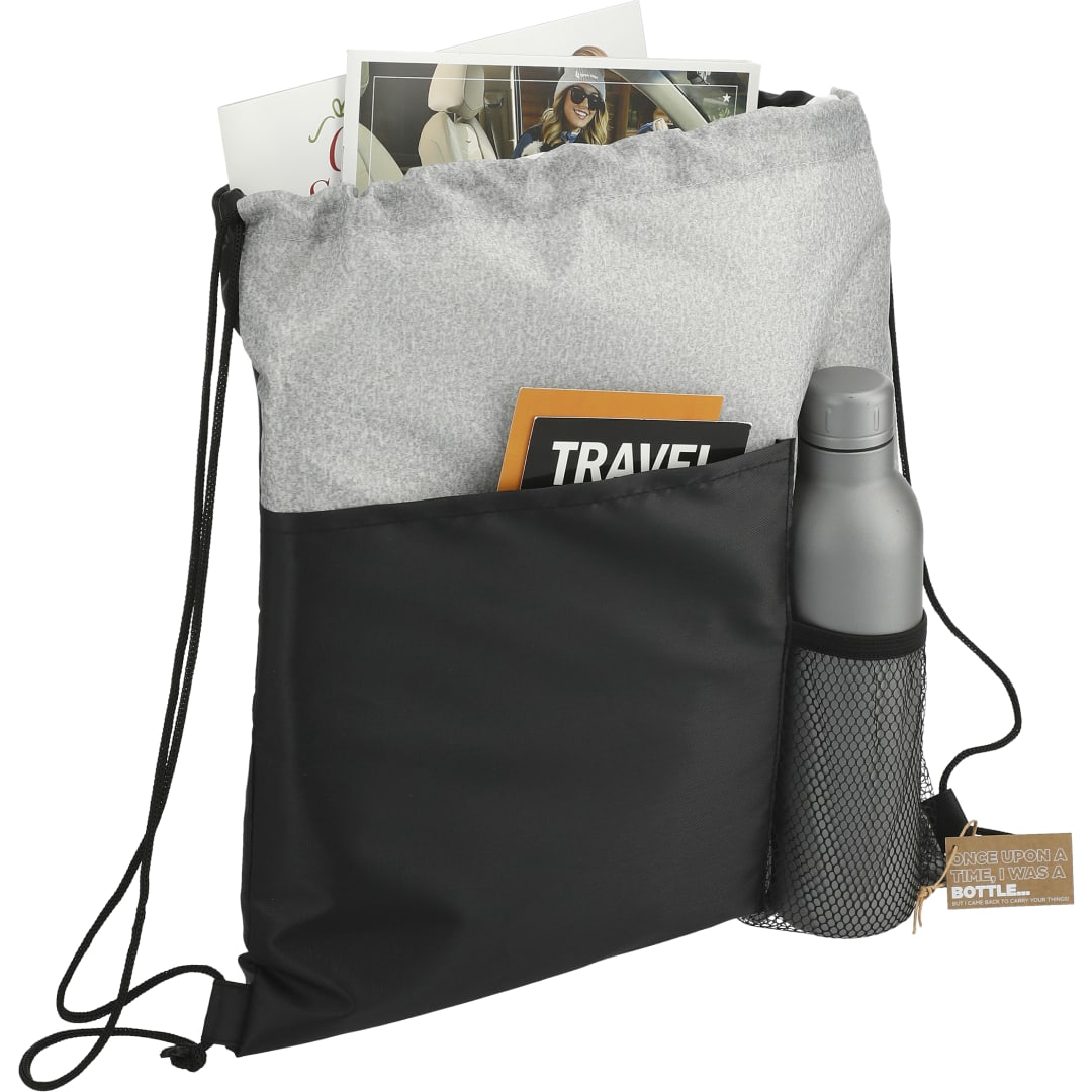 Cycle RPET Drawstring Bag - SM-5959 Gray