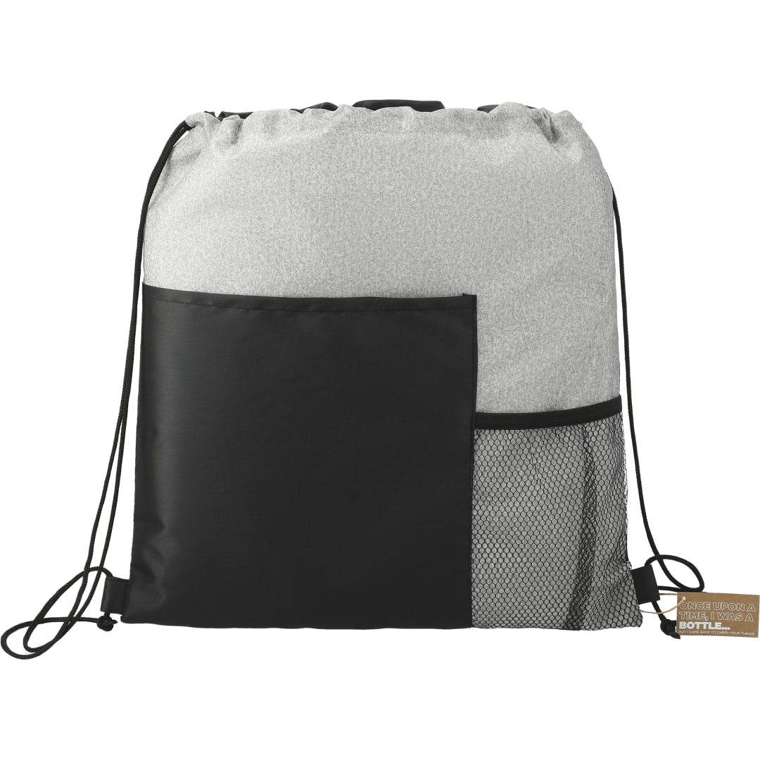 Cycle RPET Drawstring Bag - SM-5959 Gray