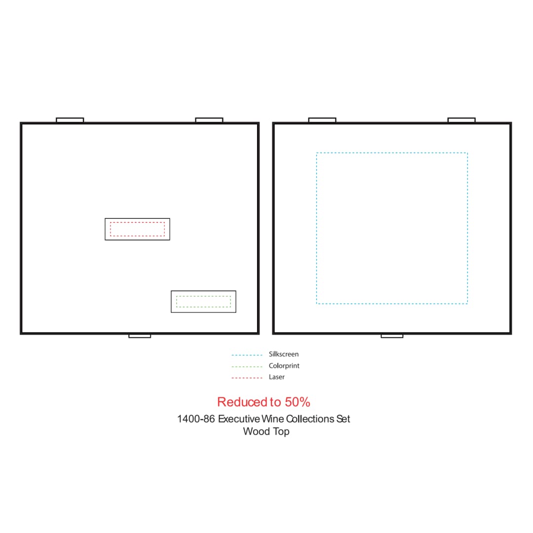 Executive Wine Collectors Set - 1400-86 Brown