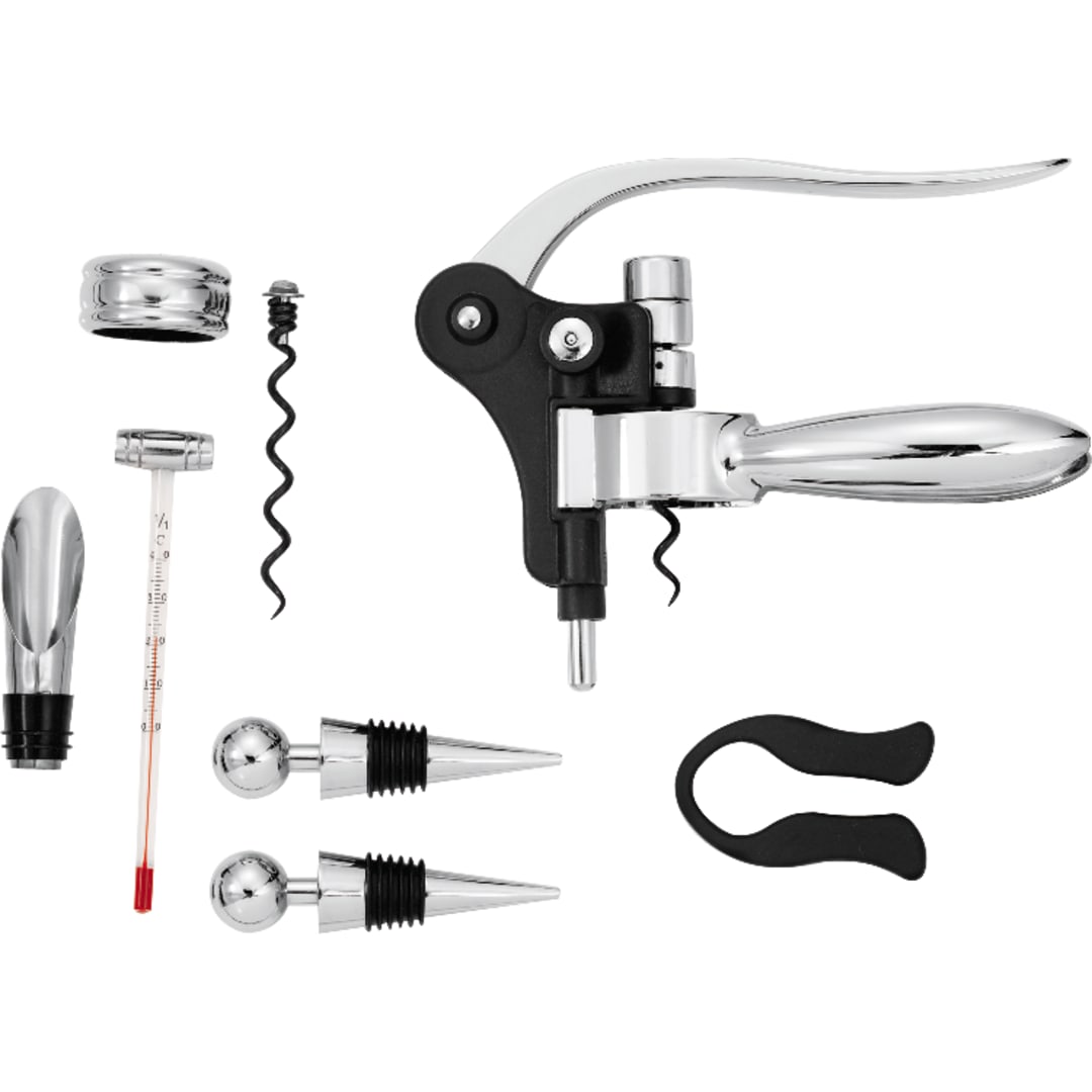 Executive Wine Collectors Set - 1400-86 Brown