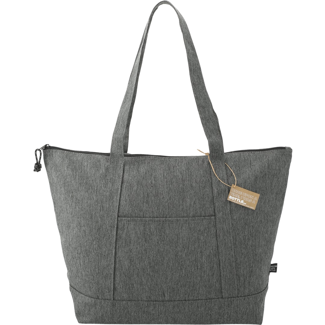 Vila Recycled Zippered Tote - SM-5969 Gray