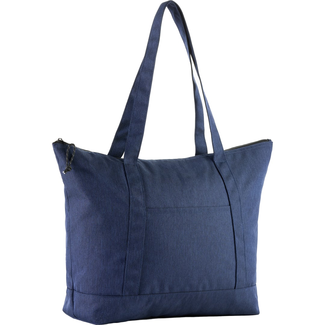 Vila Recycled Zippered Tote - SM-5969 Blue
