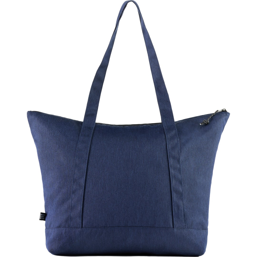 Vila Recycled Zippered Tote - SM-5969 Blue