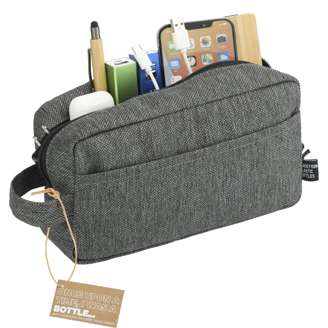Bullet Vila Recycled Dopp Kit Pouch - SM-5975 Gray