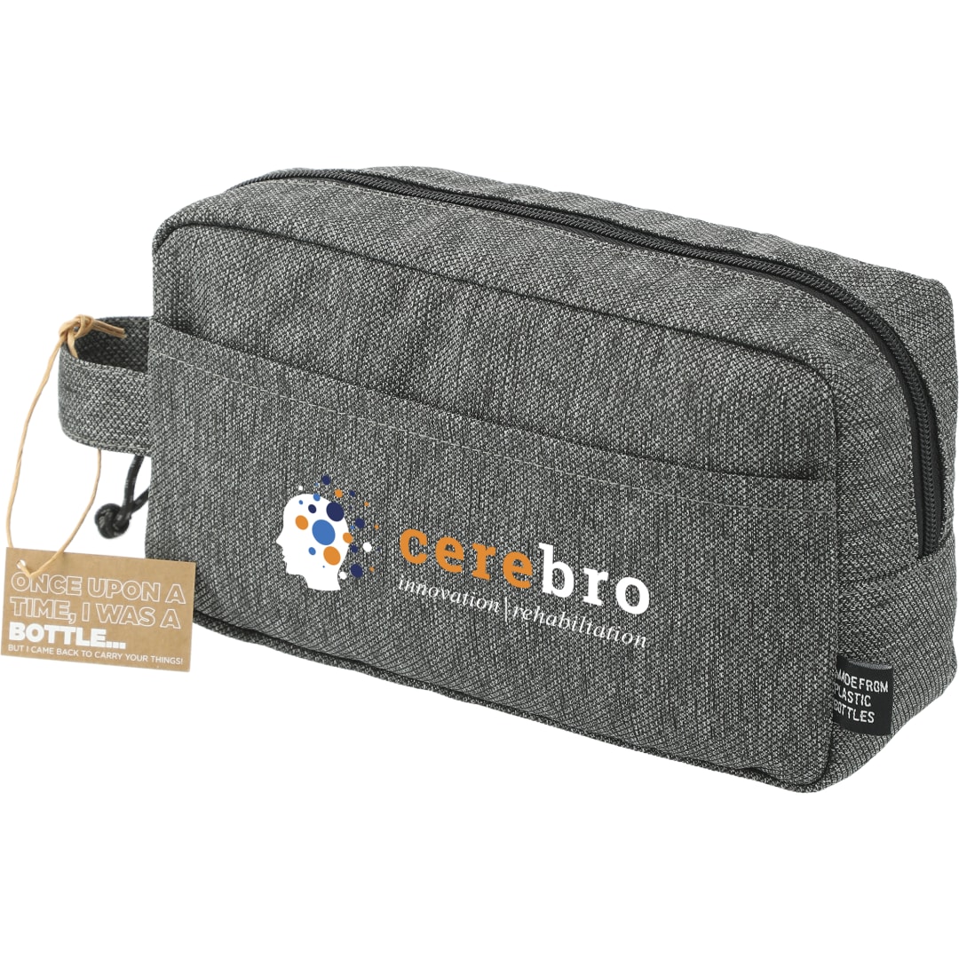 Bullet Vila Recycled Dopp Kit Pouch - SM-5975 Gray