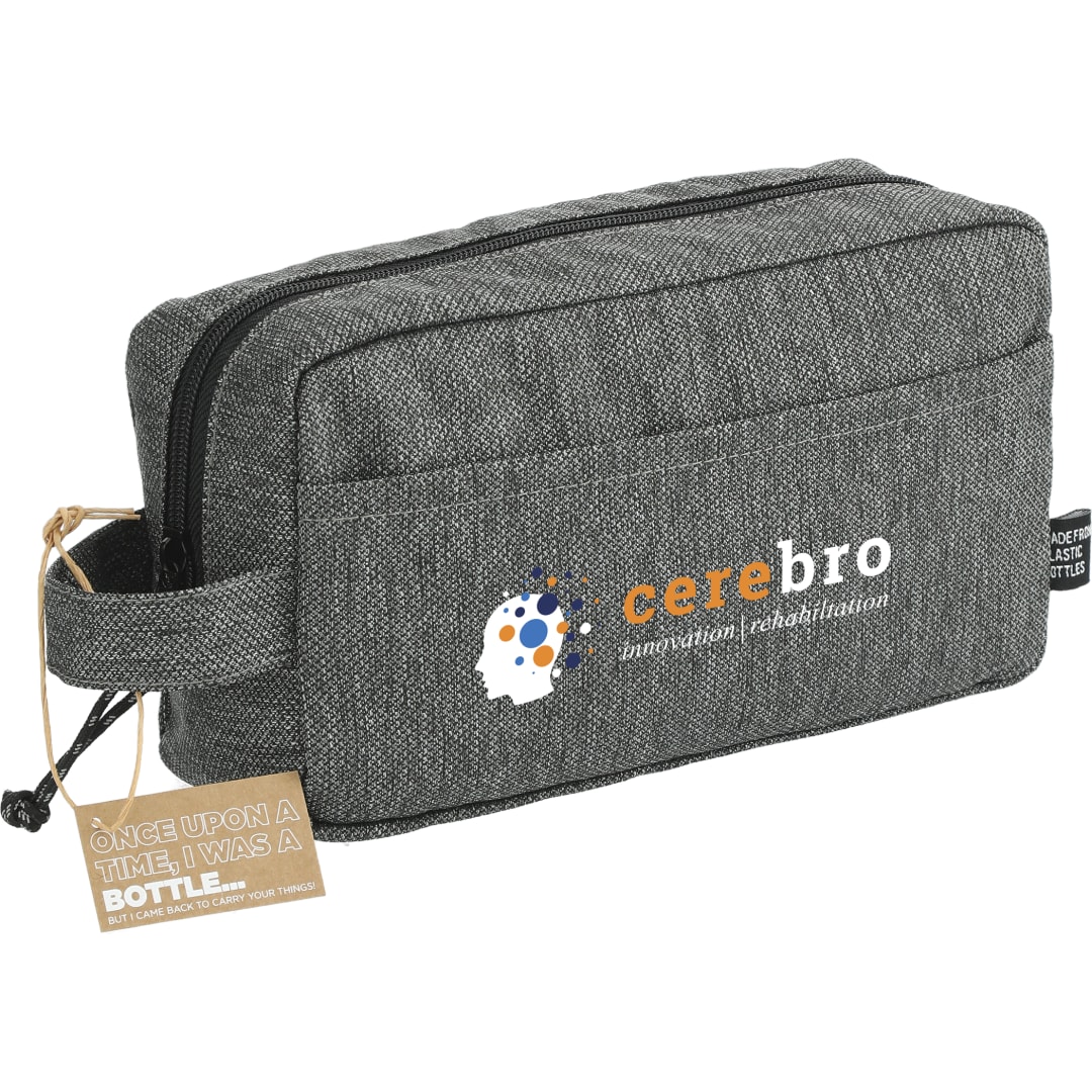 Bullet Vila Recycled Dopp Kit Pouch - SM-5975 Gray
