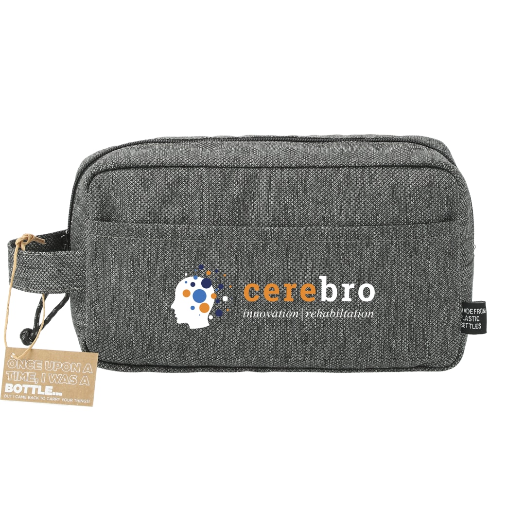 Bullet Vila Recycled Dopp Kit Pouch - SM-5975 Gray