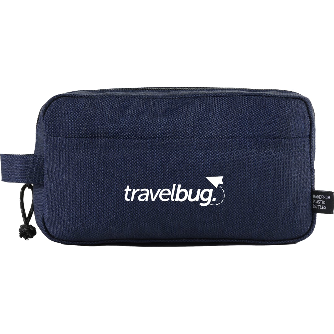 Bullet Vila Recycled Dopp Kit Pouch - SM-5975 Blue