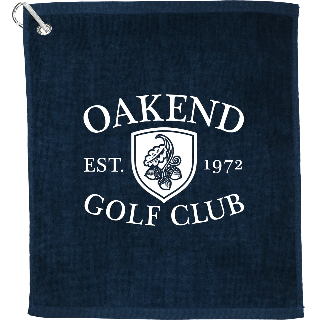 1.3 lb./doz. 18x15in Terry Golf Towel - SM-5987 Blue