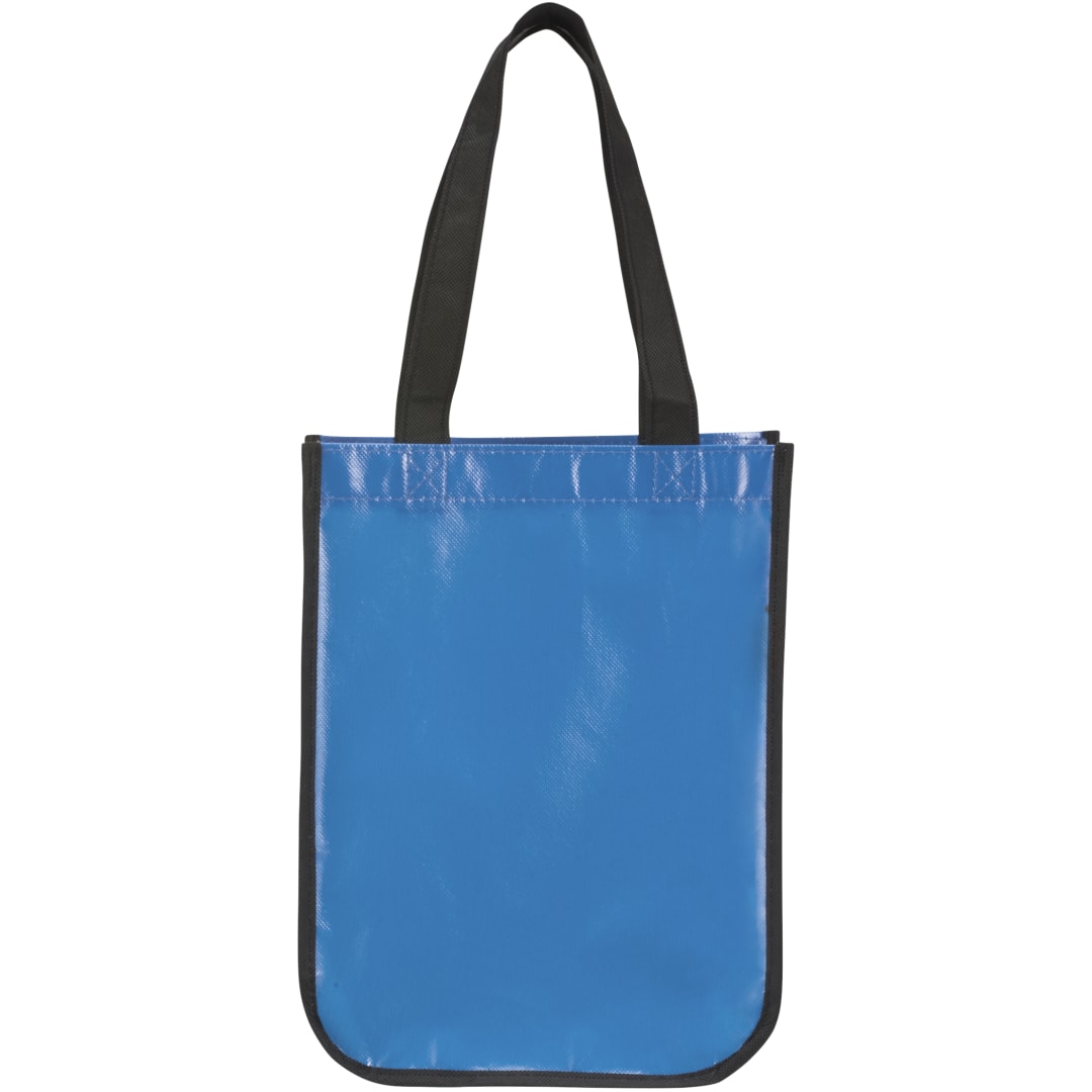 Gloss Laminated Non-Woven Gift Tote - SM-5994 Blue