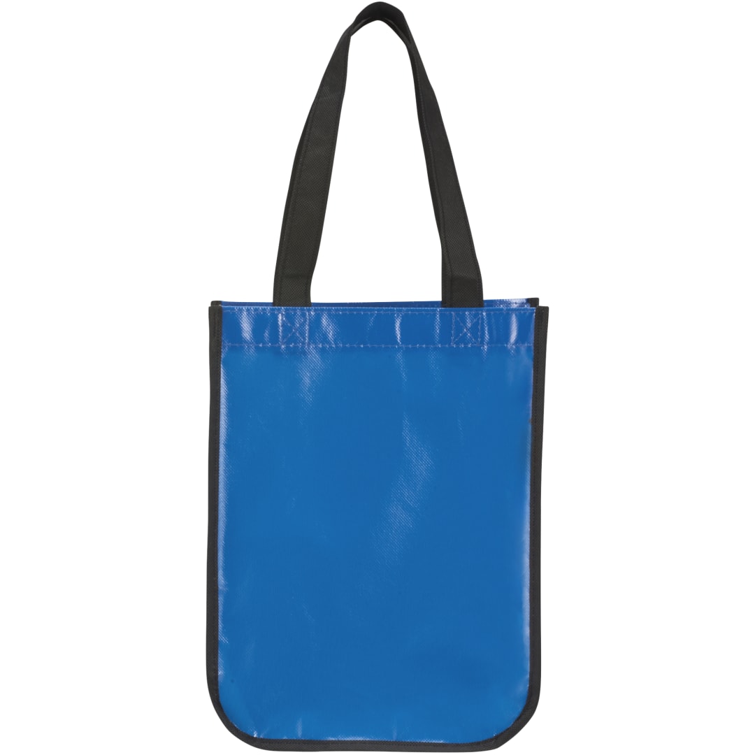 Gloss Laminated Non-Woven Gift Tote - SM-5994 Blue
