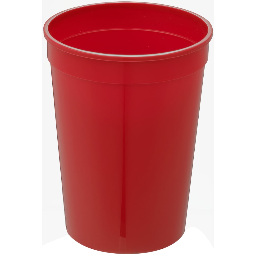 Solid 12oz Stadium Cup - SM-6011 Red