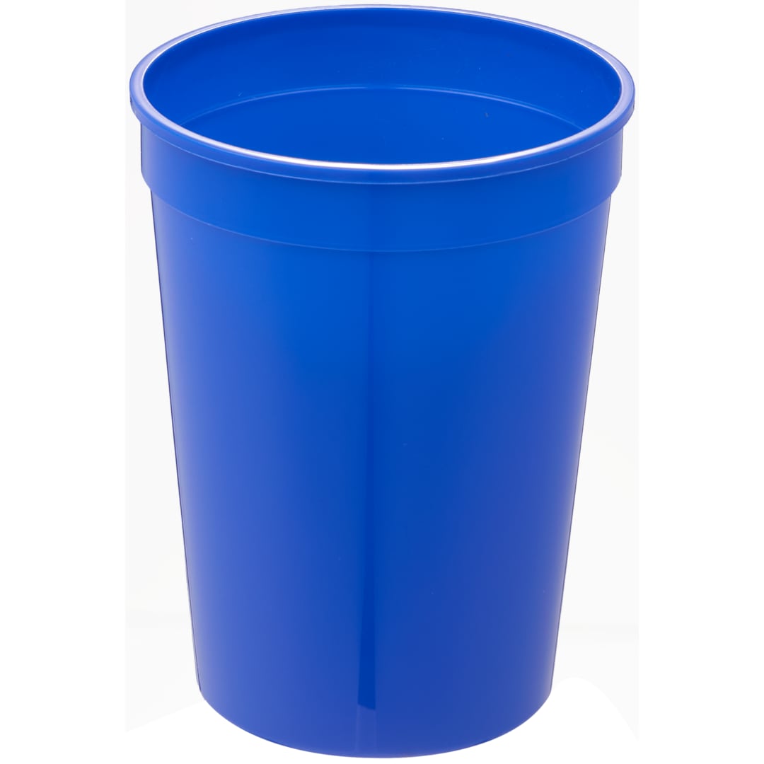Bullet Solid 12oz Stadium Cup - SM-6011 Blue