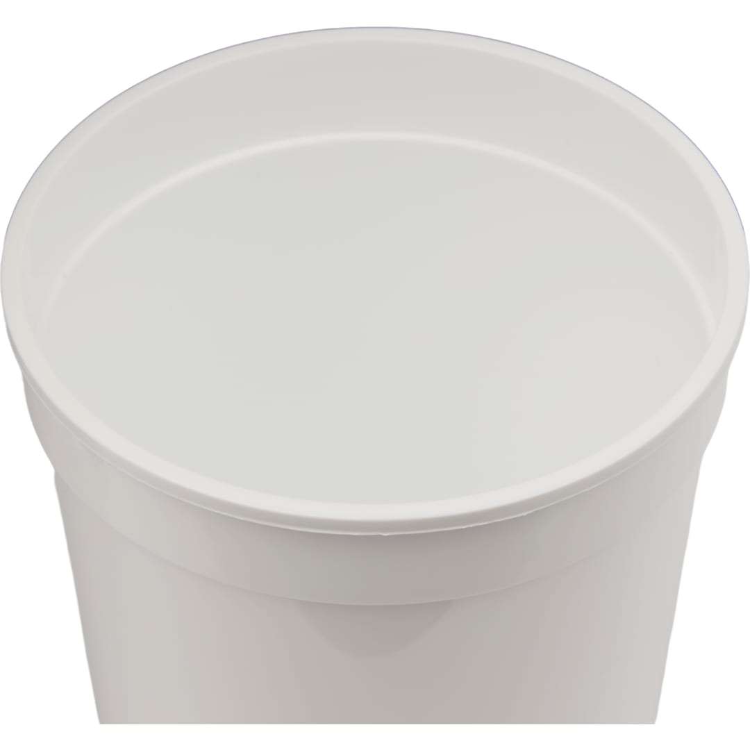 Bullet Solid 12oz Stadium Cup - SM-6011 Clear