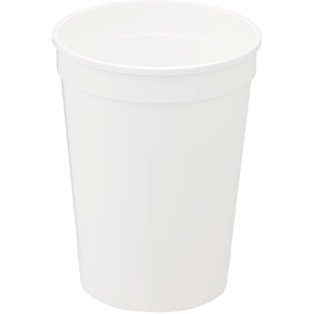 Bullet Solid 12oz Stadium Cup - SM-6011 Clear