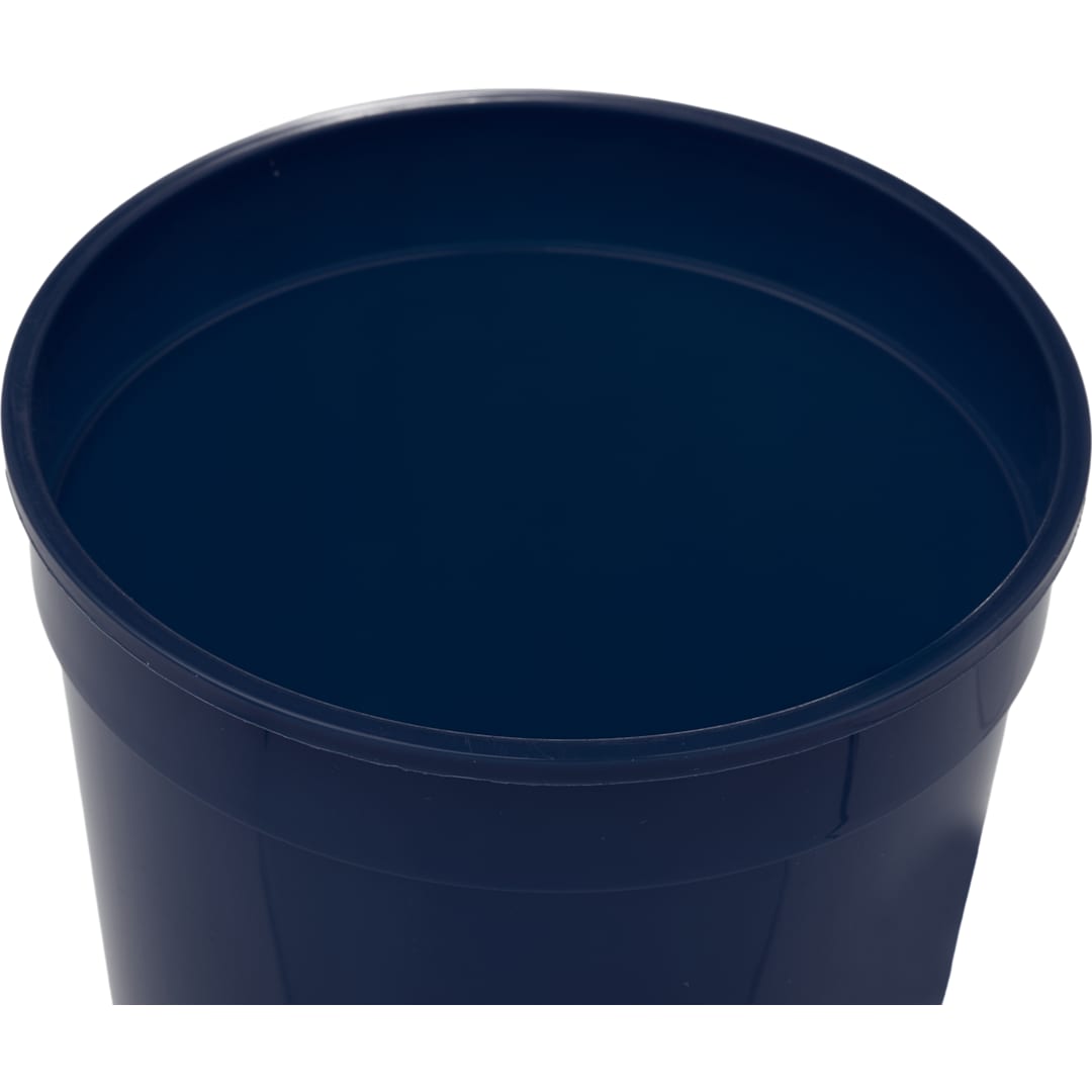 Bullet Solid 12oz Stadium Cup - SM-6011 Blue