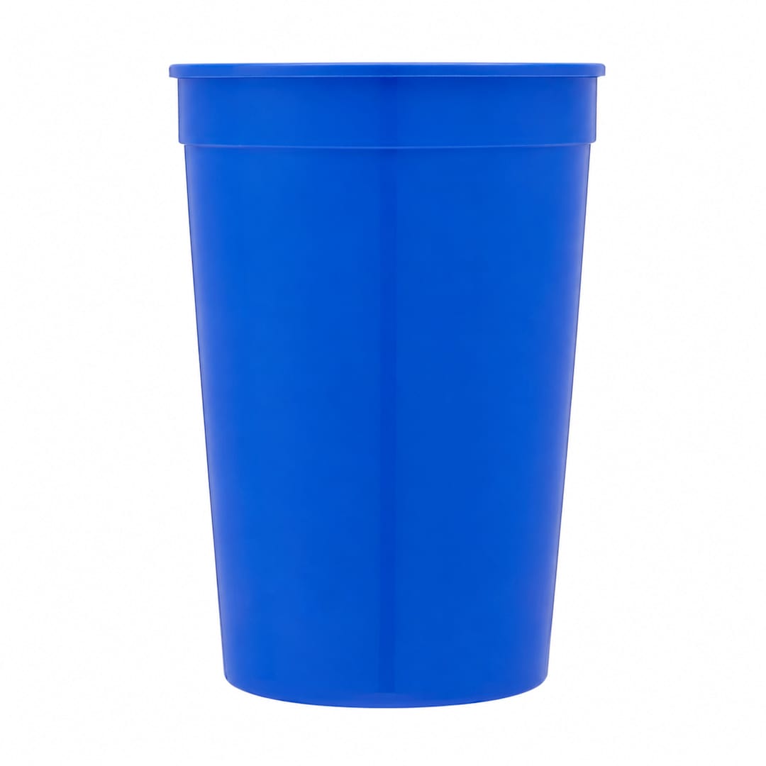 Solid 12oz Stadium Cup - SM-6011 Blue