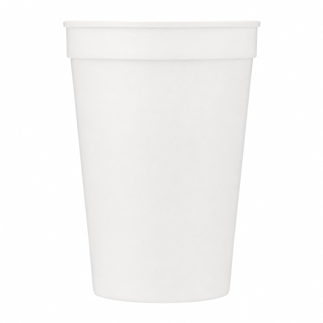 Solid 12oz Stadium Cup - SM-6011 Clear