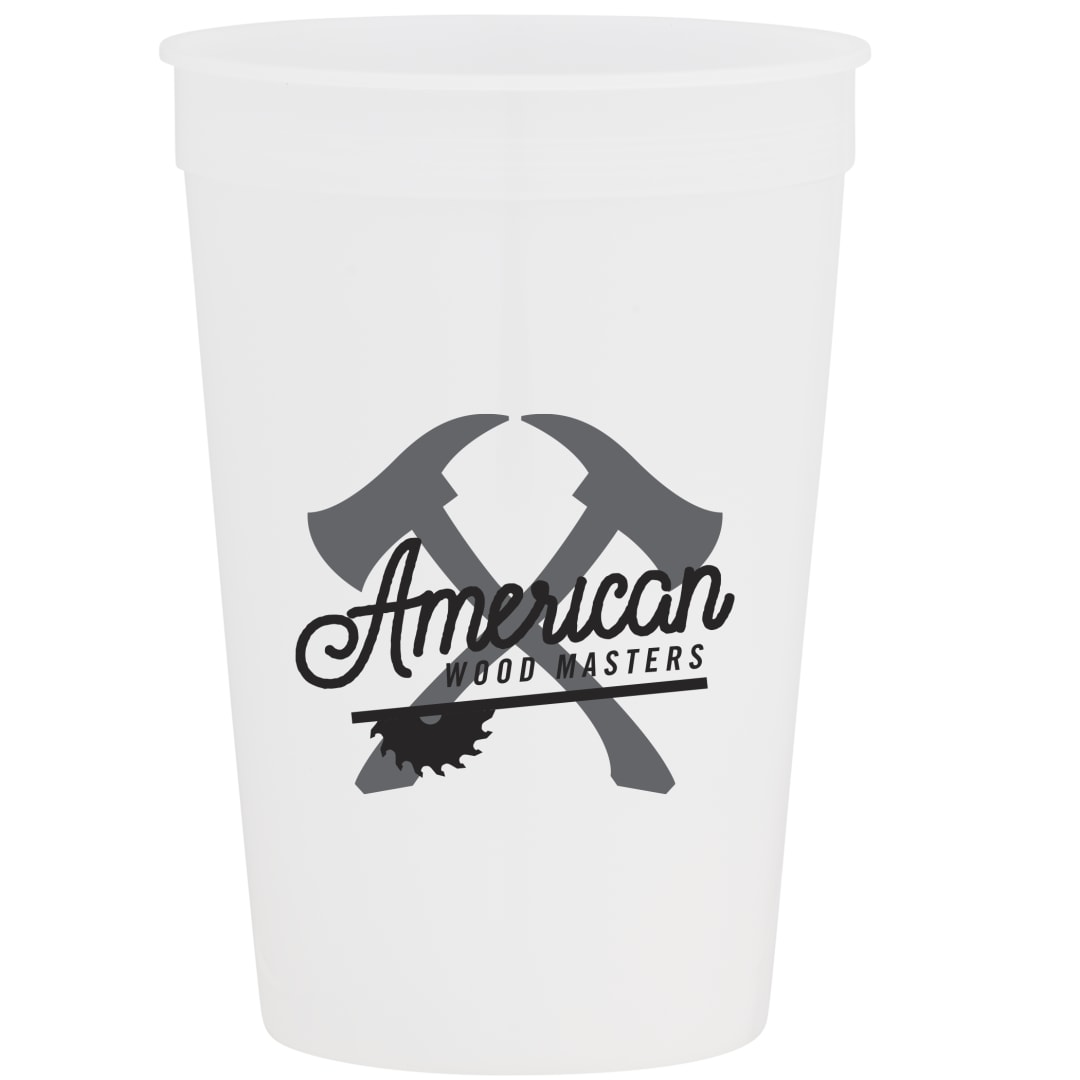 Solid 16oz Stadium Cup - SM-6012 Clear