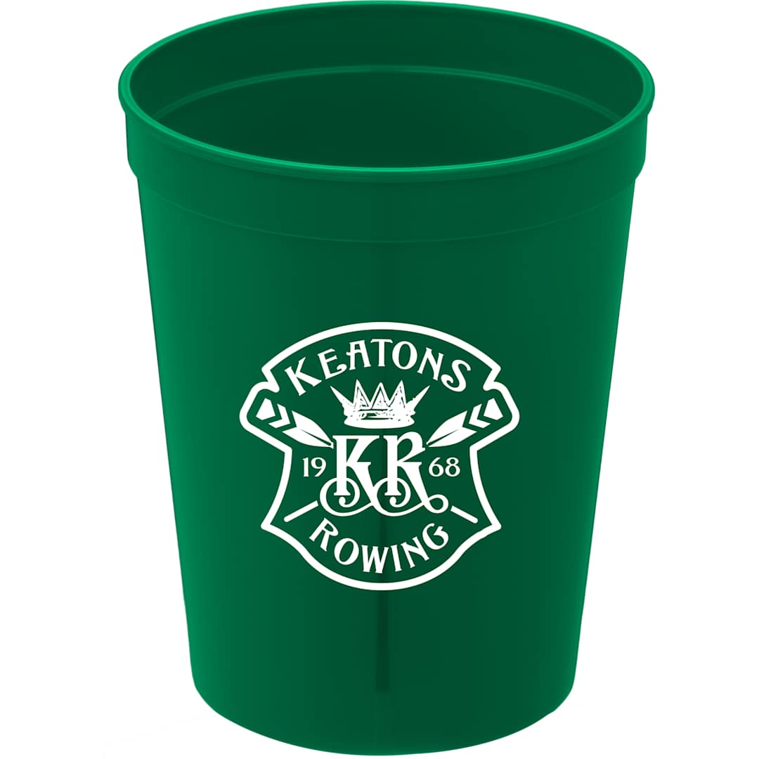 Solid 16oz Stadium Cup - SM-6012 Green